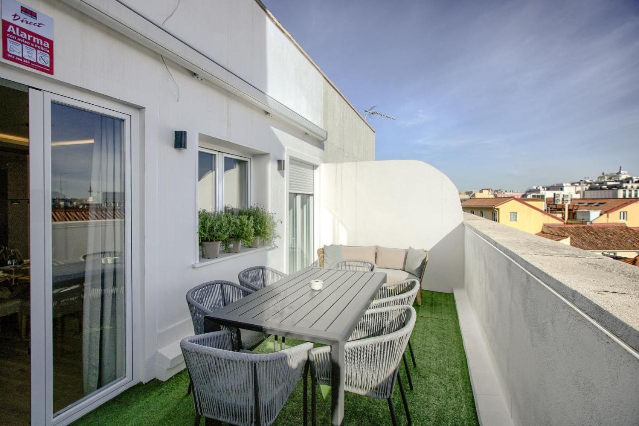 Ferienwohnung El Cielo: Lujoso Atico En Madrid Centro Exterior foto