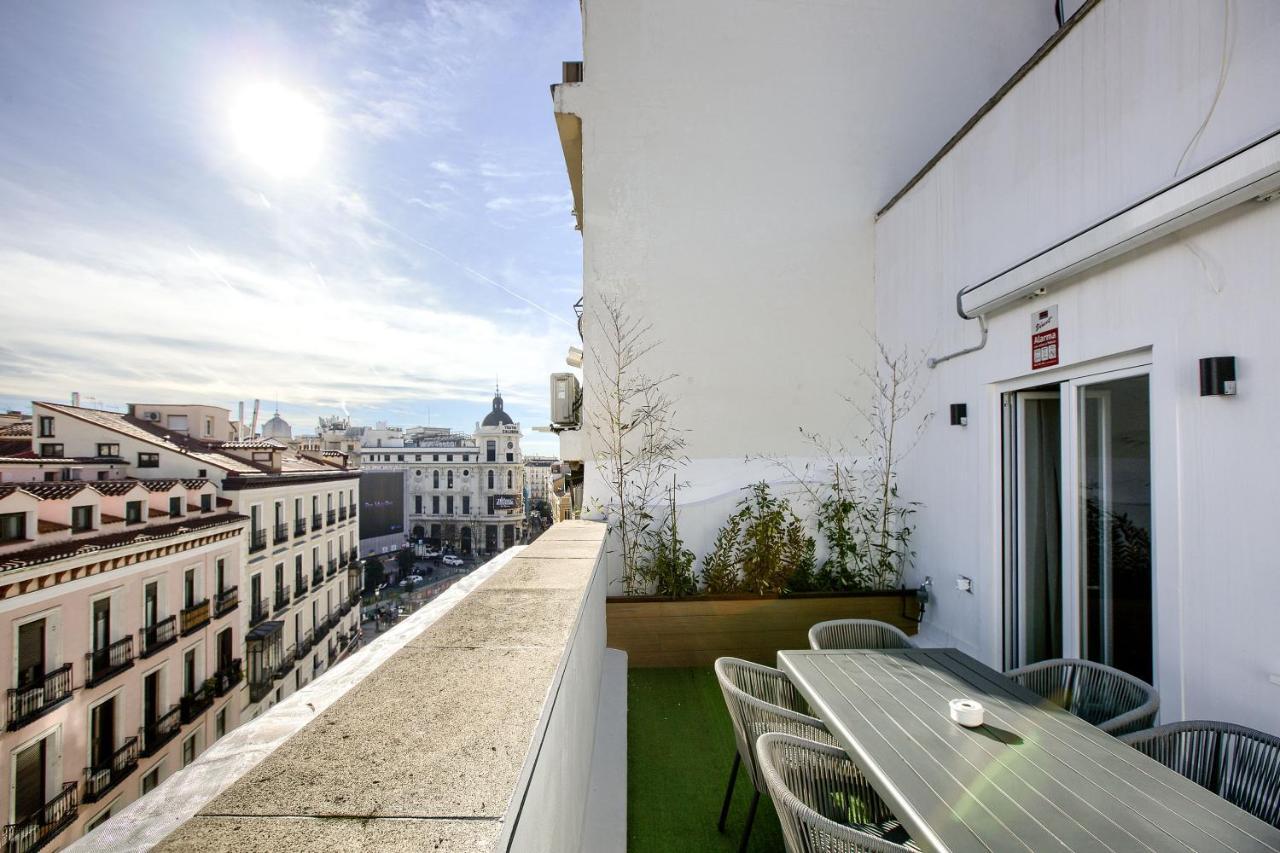 Ferienwohnung El Cielo: Lujoso Atico En Madrid Centro Exterior foto
